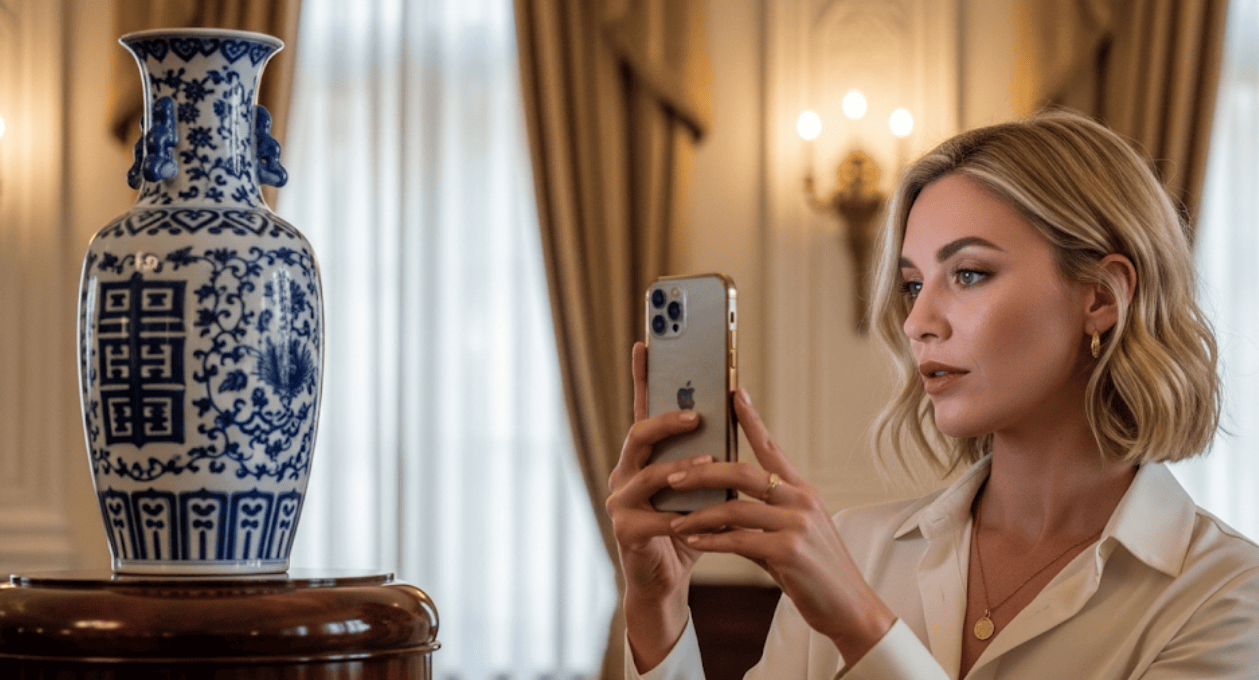 The Valuation Interface showing AI analysis in progress